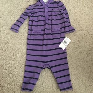 NEW Ralph Lauren Purple Romper Size: 6 months